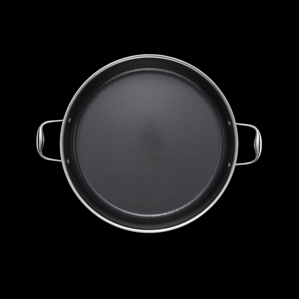 Hybrid Deep Sauté Pan with Lid, 10-QT • HexClad