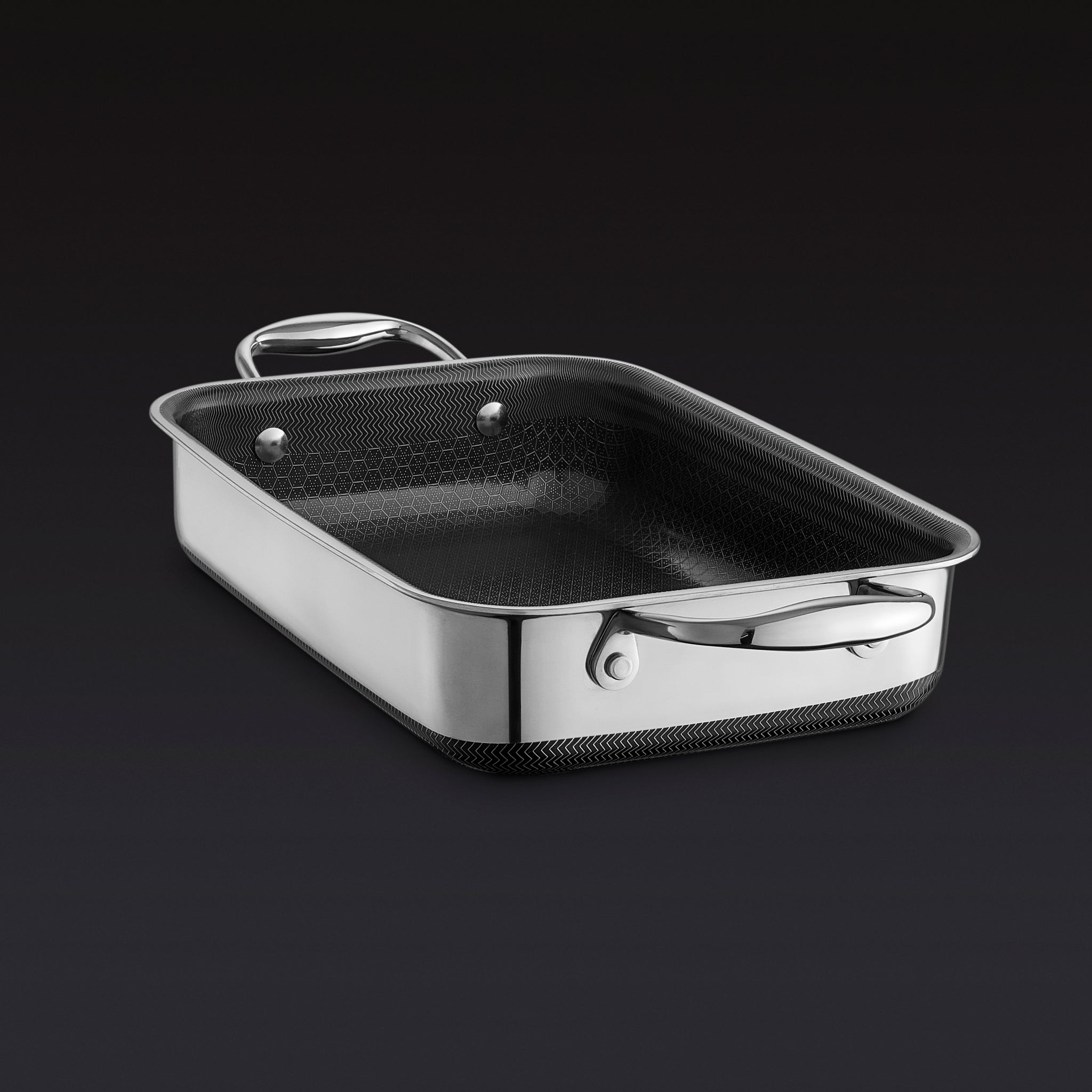 Hybrid Roasting Pan, 7” x 10” • HexClad