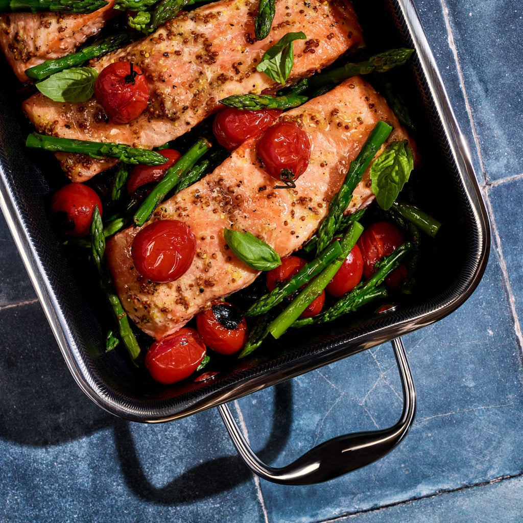 Hybrid Roasting Pan, 7” x 10” • HexClad