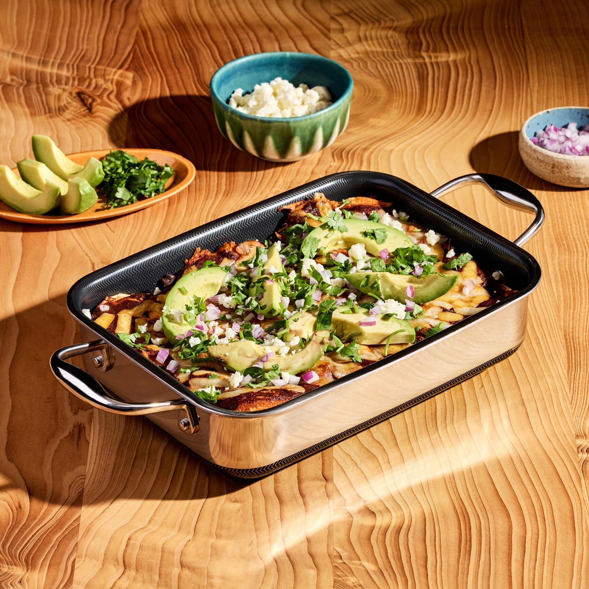 Hybrid Roasting Pan, 7” x 10” • HexClad