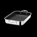 Hybrid Roasting Pan with Rack, 9” x 13” • HexClad