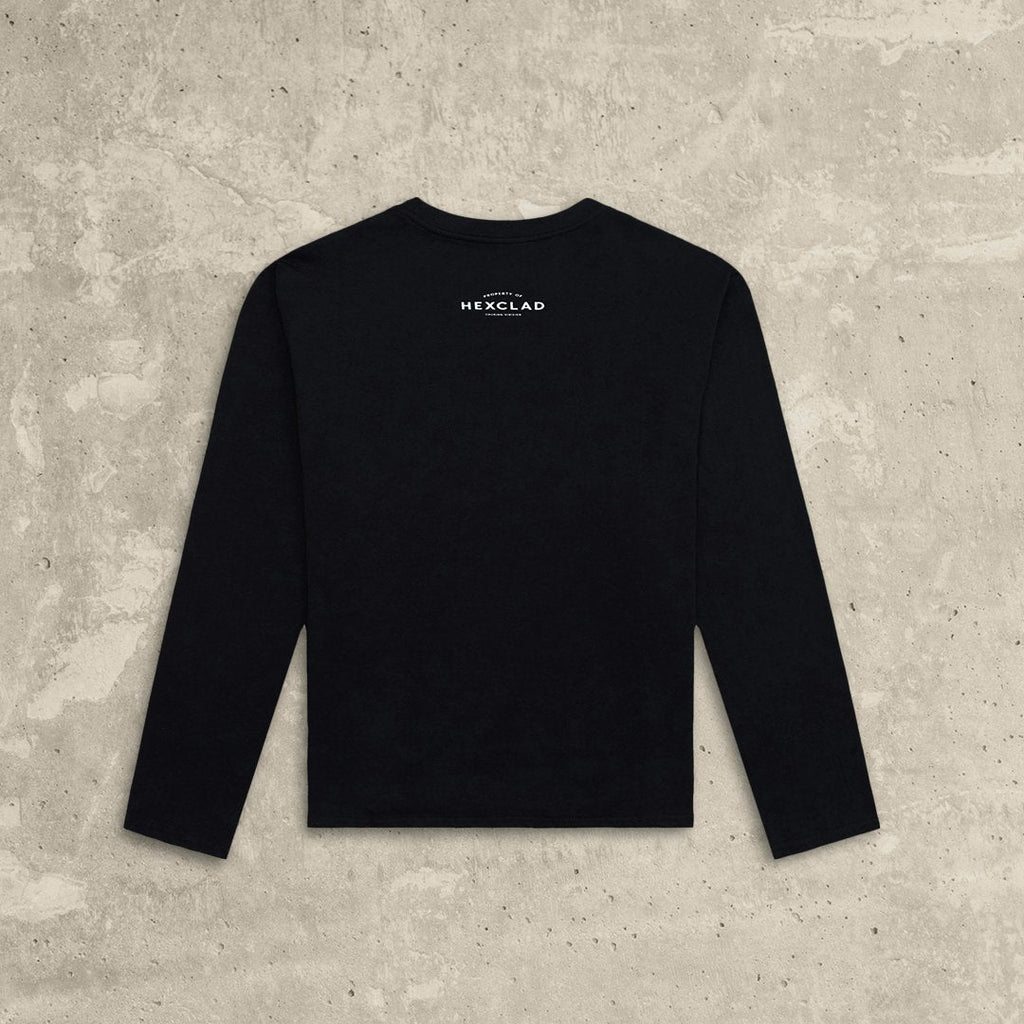 Classic Logo Badge Men's Long-Sleeve T-Shirt • HexClad