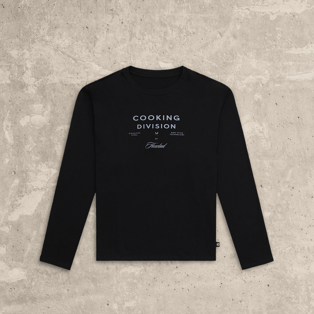 "Cooking Division" Men's Long Sleeve T-Shirt • HexClad