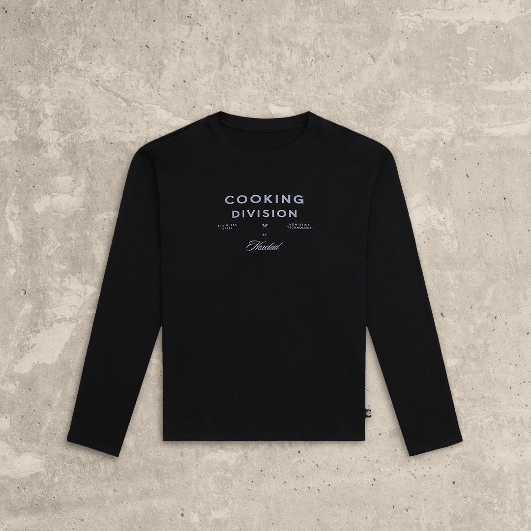 "Cooking Division" Men's Long Sleeve T-Shirt • HexClad