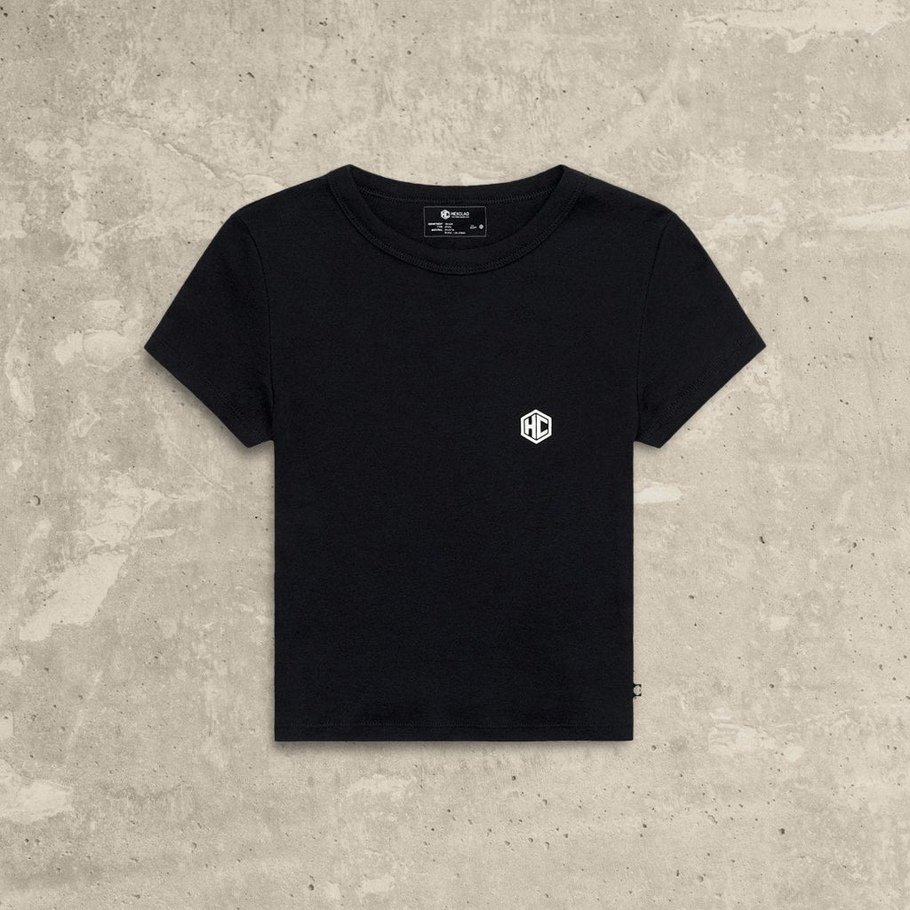 Classic Logo Badge Women's Cropped Tee • HexClad