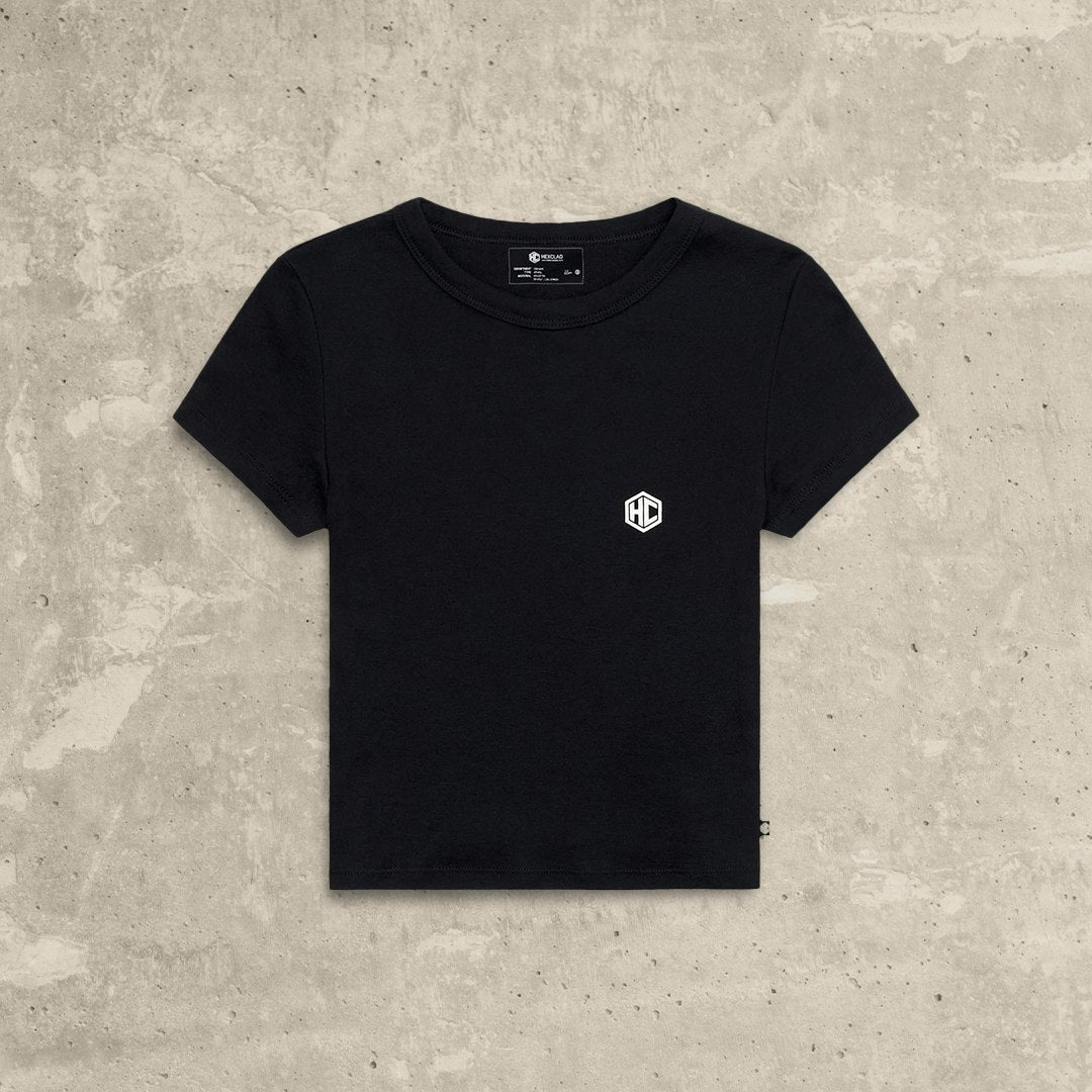 Classic Logo Badge Women's Cropped Tee • HexClad