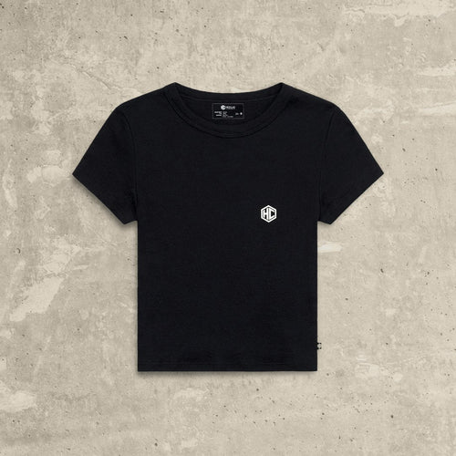 Classic Logo Badge Women's Cropped Tee • HexClad