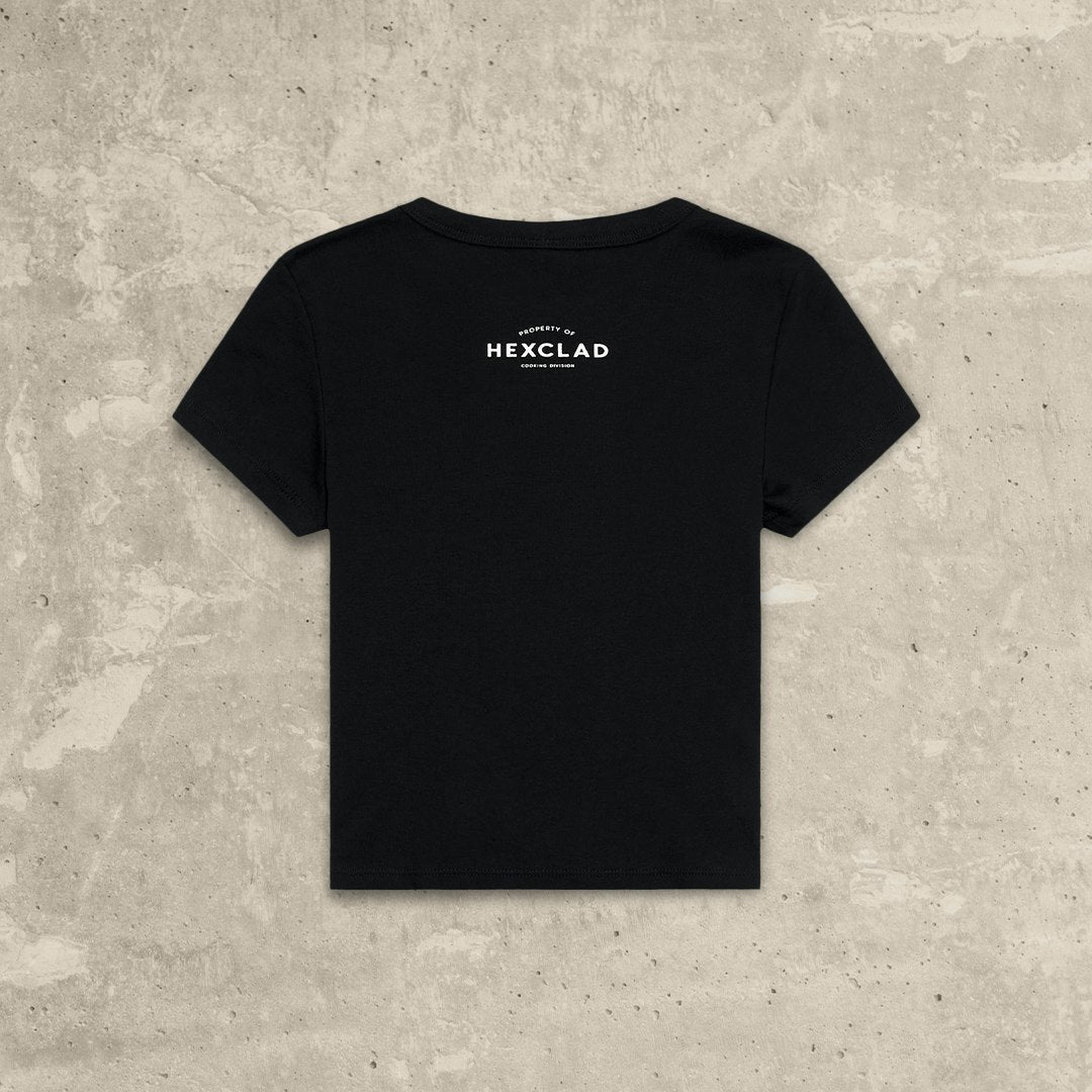 Classic Logo Badge Women's Cropped Tee • HexClad