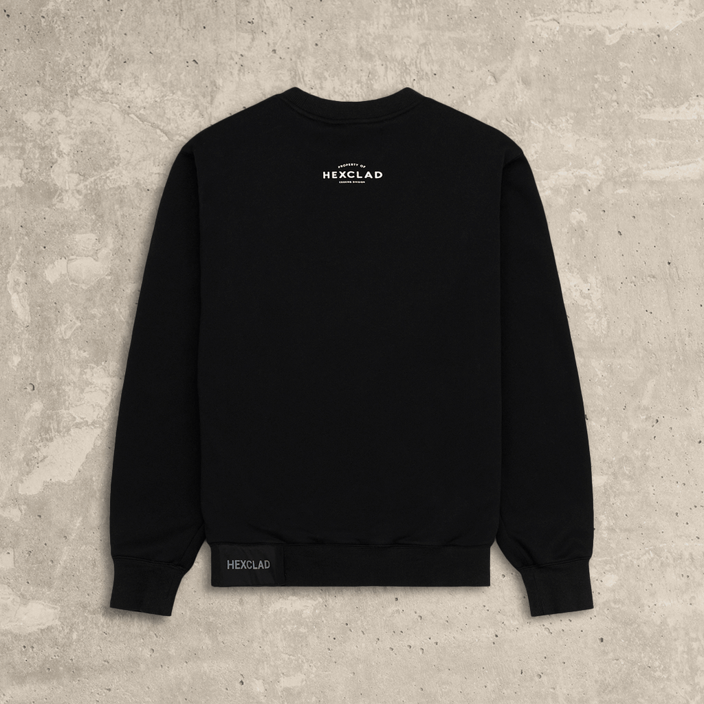 Cursive Hexclad Unisex Crew Neck Sweatshirt • HexClad