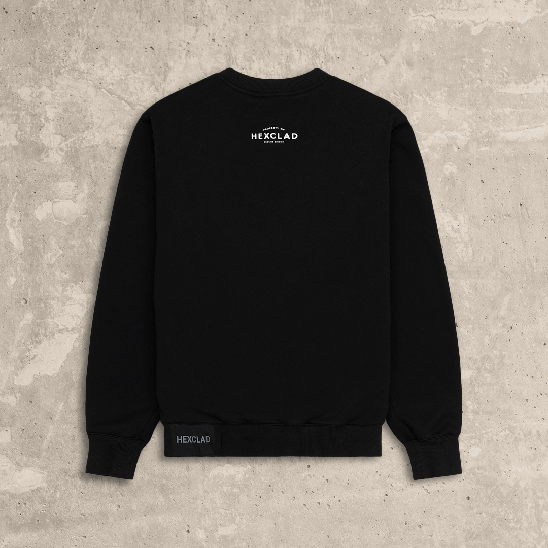 Cursive Hexclad Unisex Crew Neck Sweatshirt • HexClad