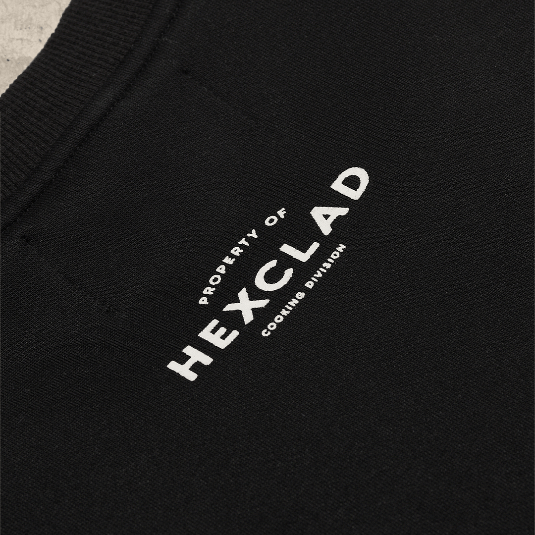 Cursive Hexclad Unisex Crew Neck Sweatshirt • HexClad