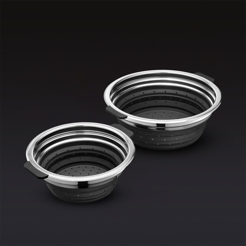 Steamer Basket Set, 2-pc • HexClad
