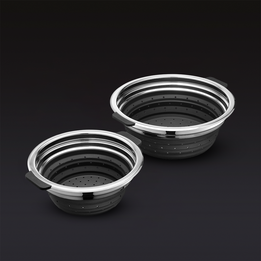 Steamer Basket Set, 2-pc • HexClad