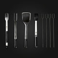BBQ Tool Set, 8-pc • HexClad