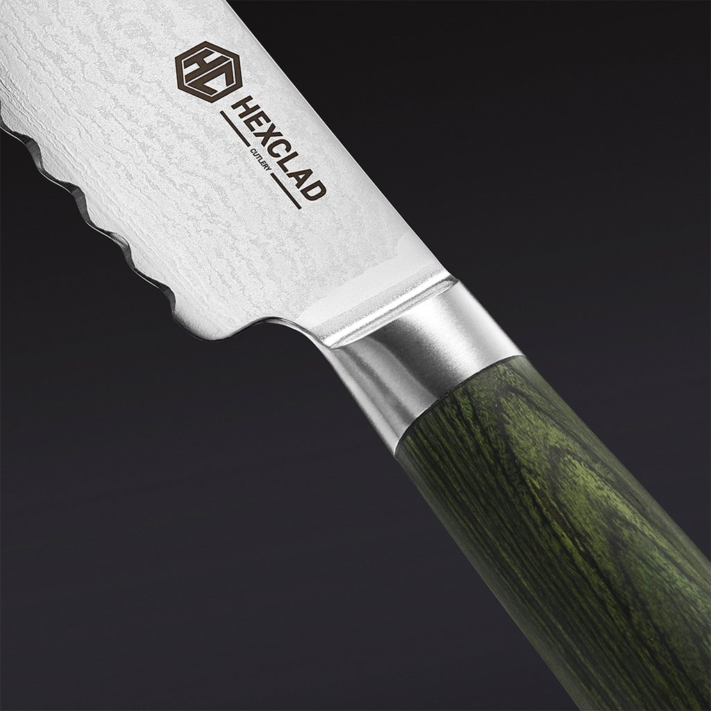 Damascus Steel Starter Knife Set, 2-pc • HexClad