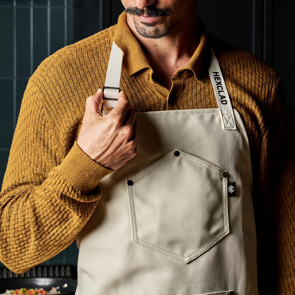 Eco Modern Apron (Ecru) • HexClad