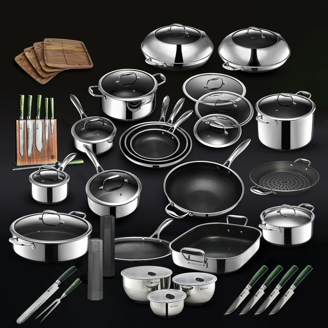 Everything But the Kitchen Sink Bundle, 54-pc • HexClad