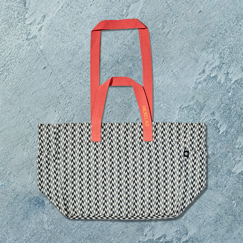 The Everything Everywhere Bag (Chevron-Slate) • HexClad