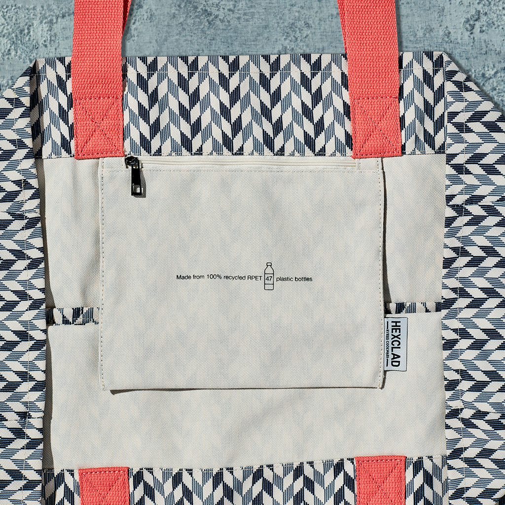 The Everything Everywhere Bag (Chevron-Slate) • HexClad