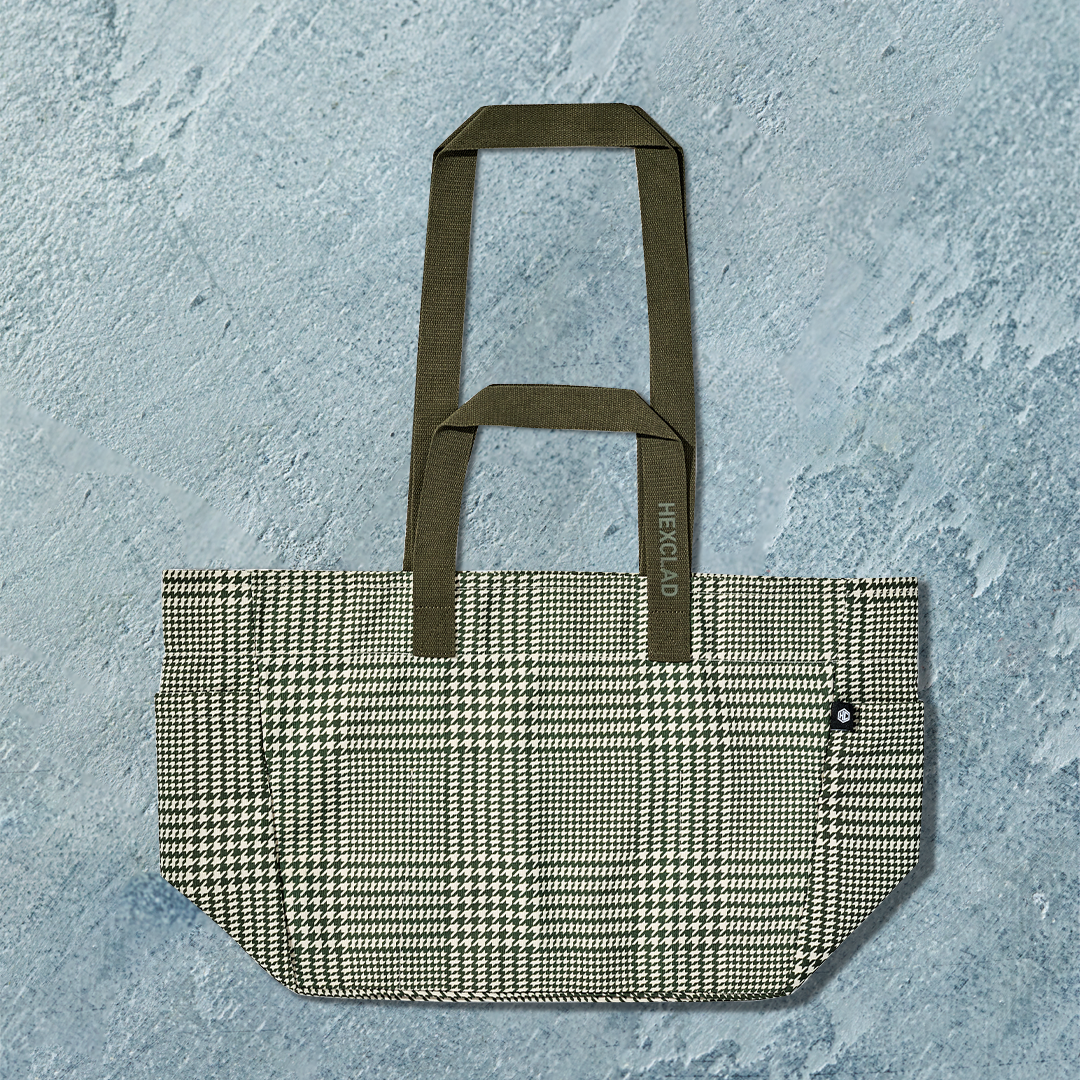 The Everything Everywhere Bag (Houndstooth-Forest) • HexClad