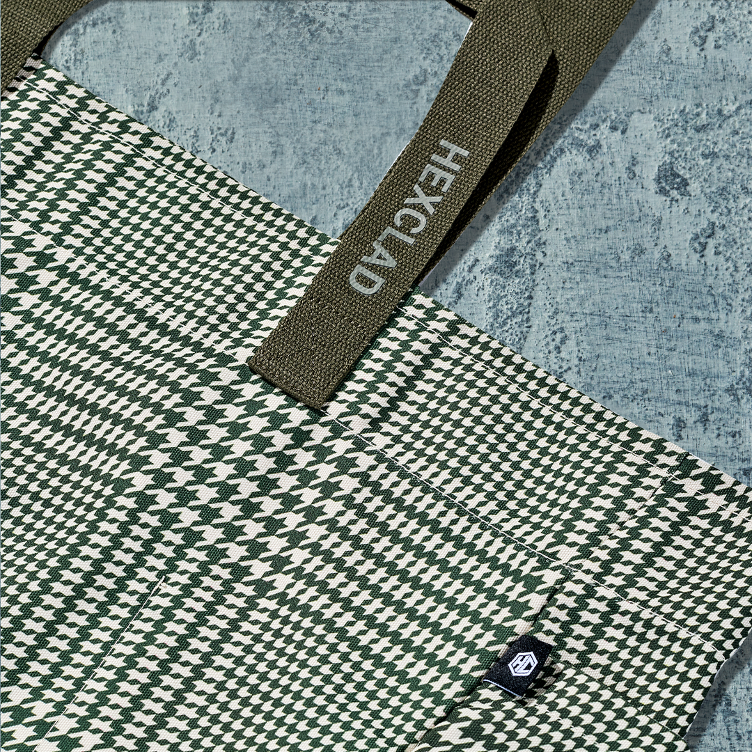 The Everything Everywhere Bag (Houndstooth-Forest) • HexClad