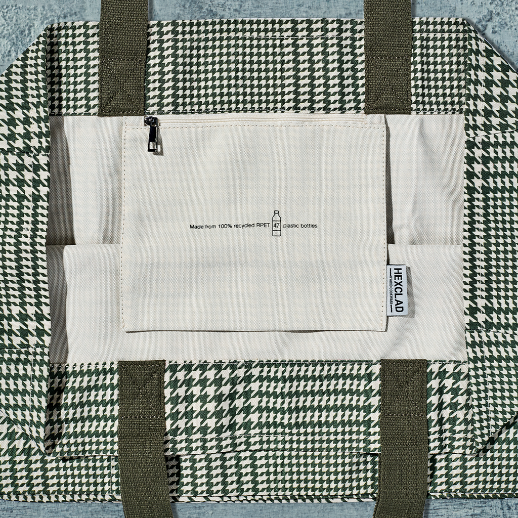 The Everything Everywhere Bag (Houndstooth-Forest) • HexClad