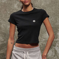 Classic Logo Badge Women's Cropped Tee • HexClad