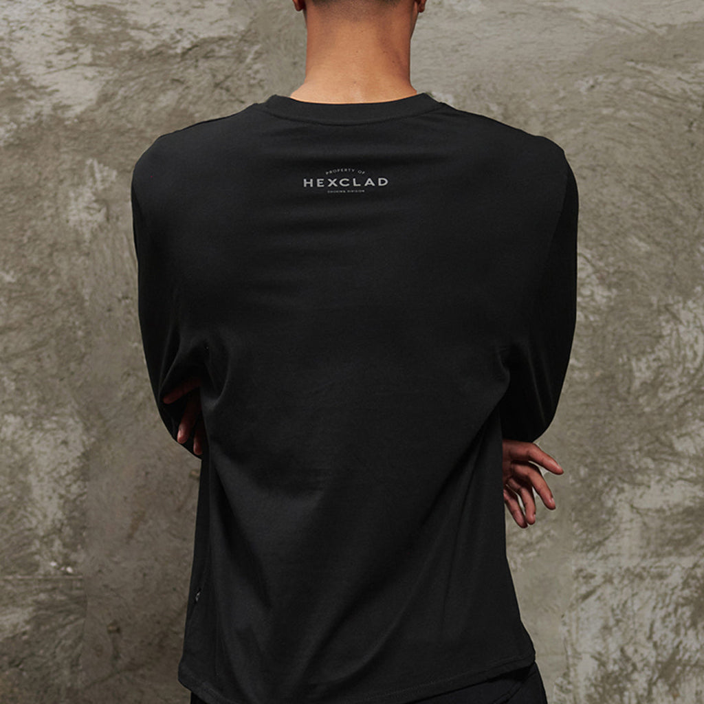 "Cooking Division" Men's Long Sleeve T-Shirt • HexClad