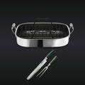 Hybrid Roasting Pan & Carving Set • HexClad