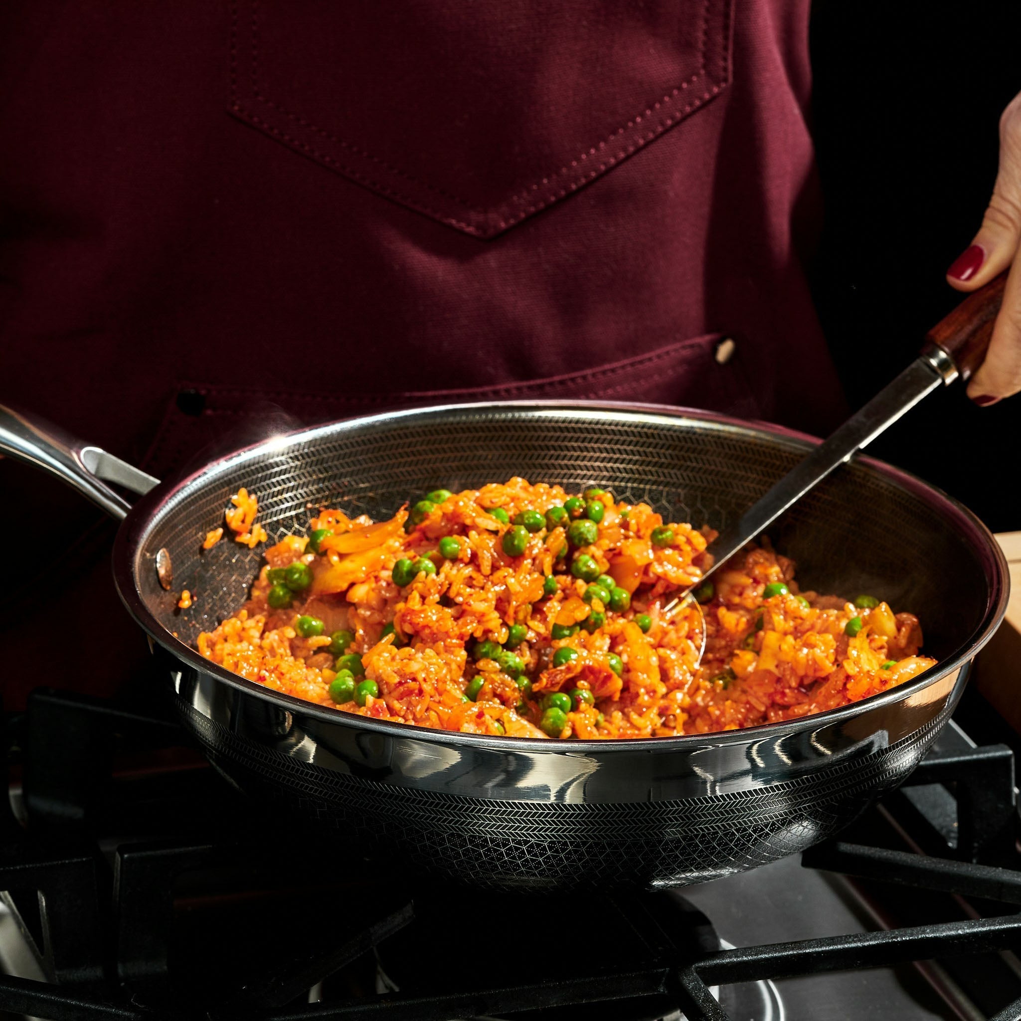 Hybrid Wok, 10" • HexClad