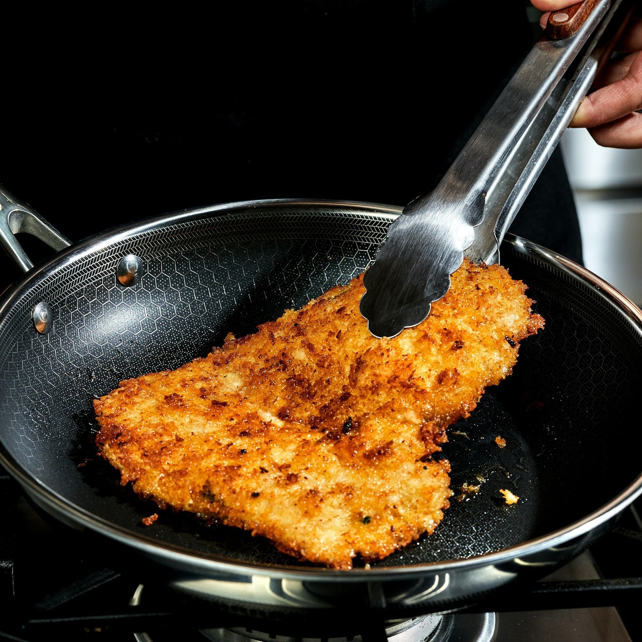 Hybrid Fry Pan, 10" • HexClad