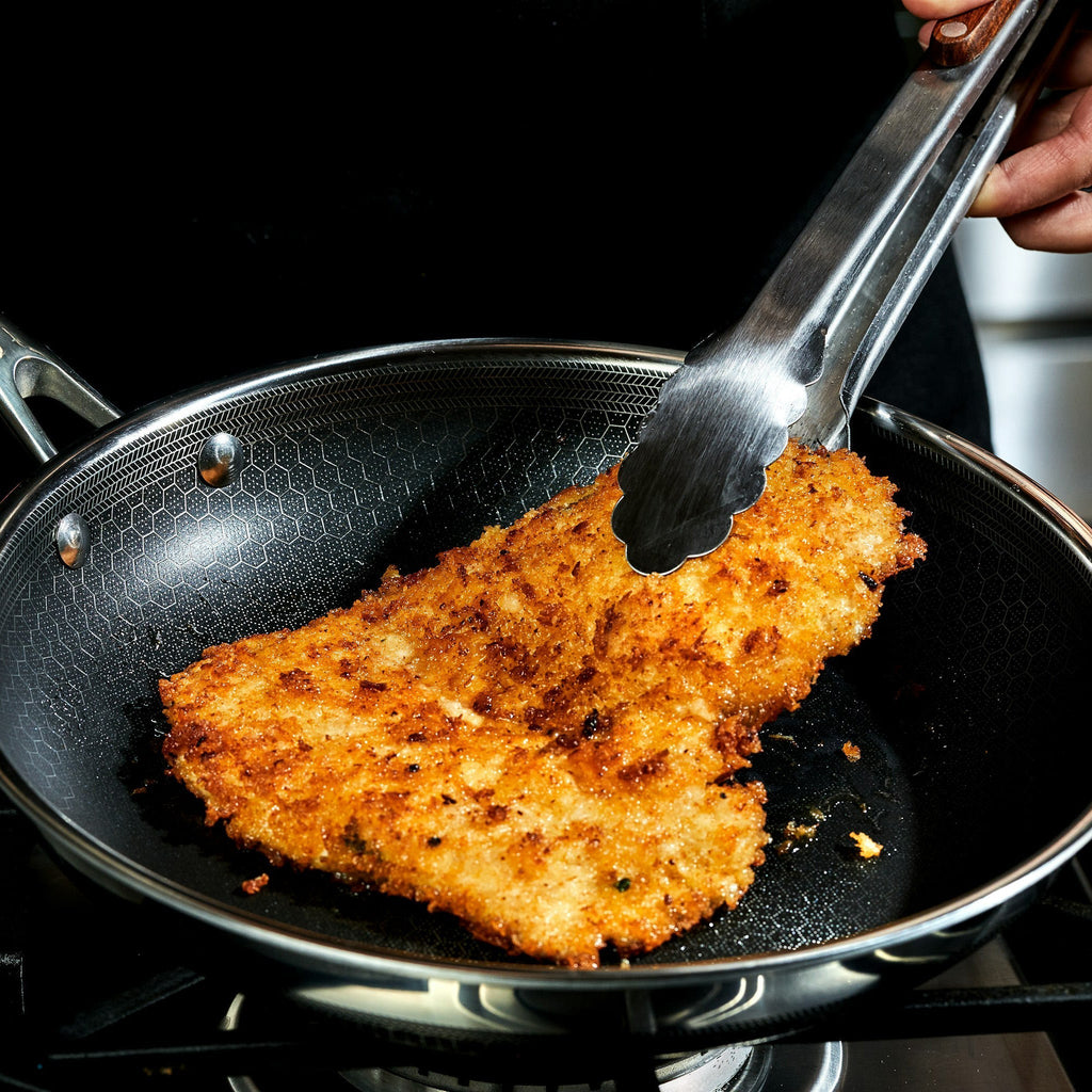 Hybrid Fry Pan with Lid, 10" • HexClad