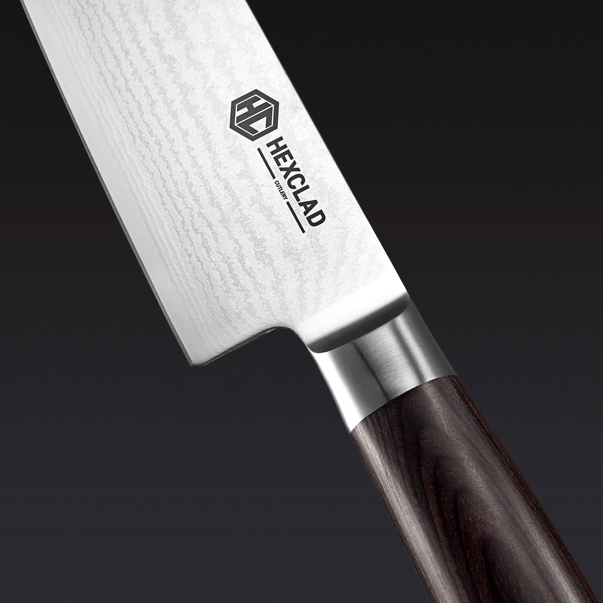 Damascus Steel Knife Set, 6-pc (Espresso) • HexClad