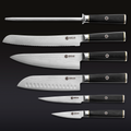 Master Series Damascus Steel Knife Set, 6-pc • HexClad