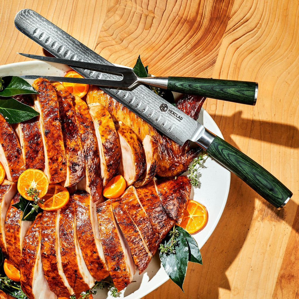 Hybrid Carving and Roasting Set • HexClad
