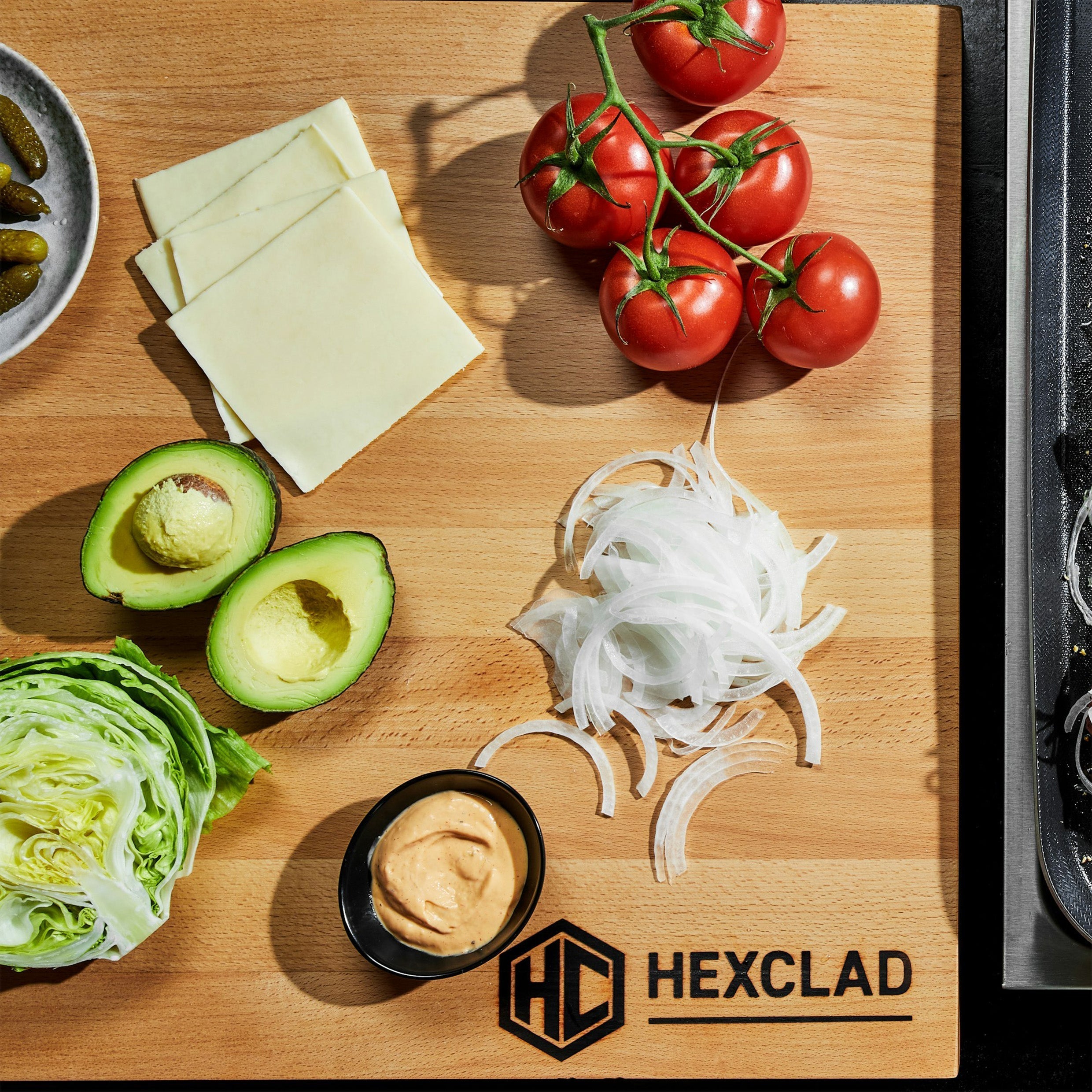 Beechwood Cutting Board, Extra-Large • HexClad