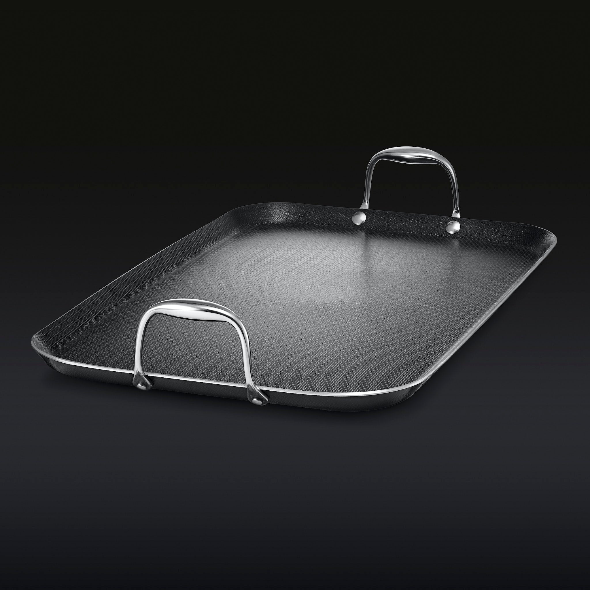 Hybrid Double Burner Griddle • HexClad