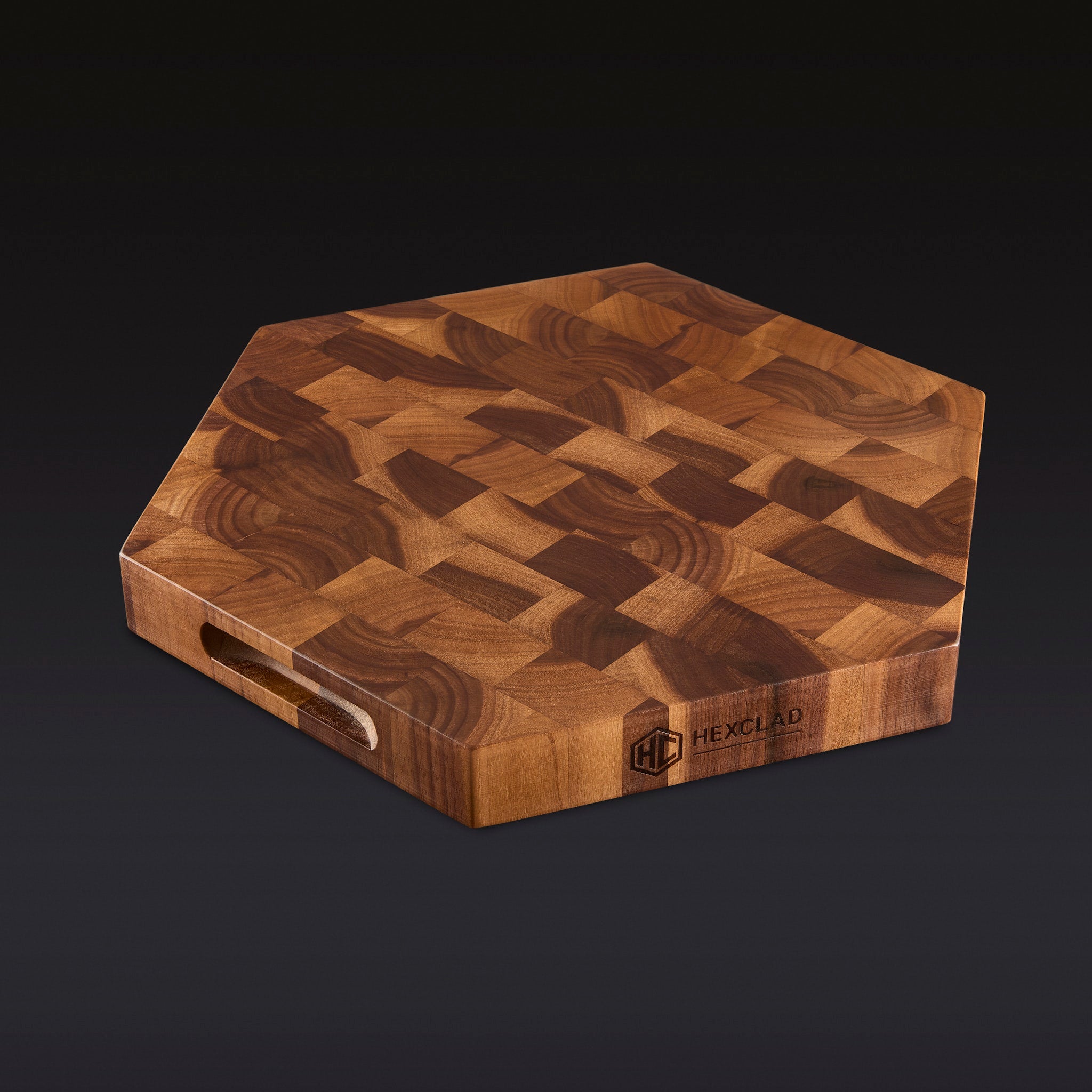 End Grain Walnut Charcuterie Board • HexClad