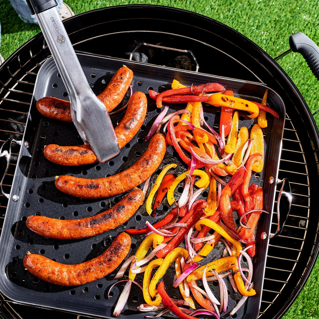 Hybrid BBQ Grill Topper, 16” • HexClad
