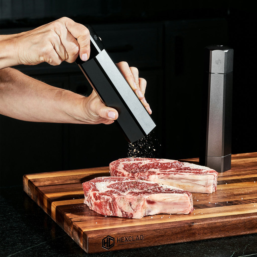 HexMill Salt and Pepper Grinder Set • HexClad