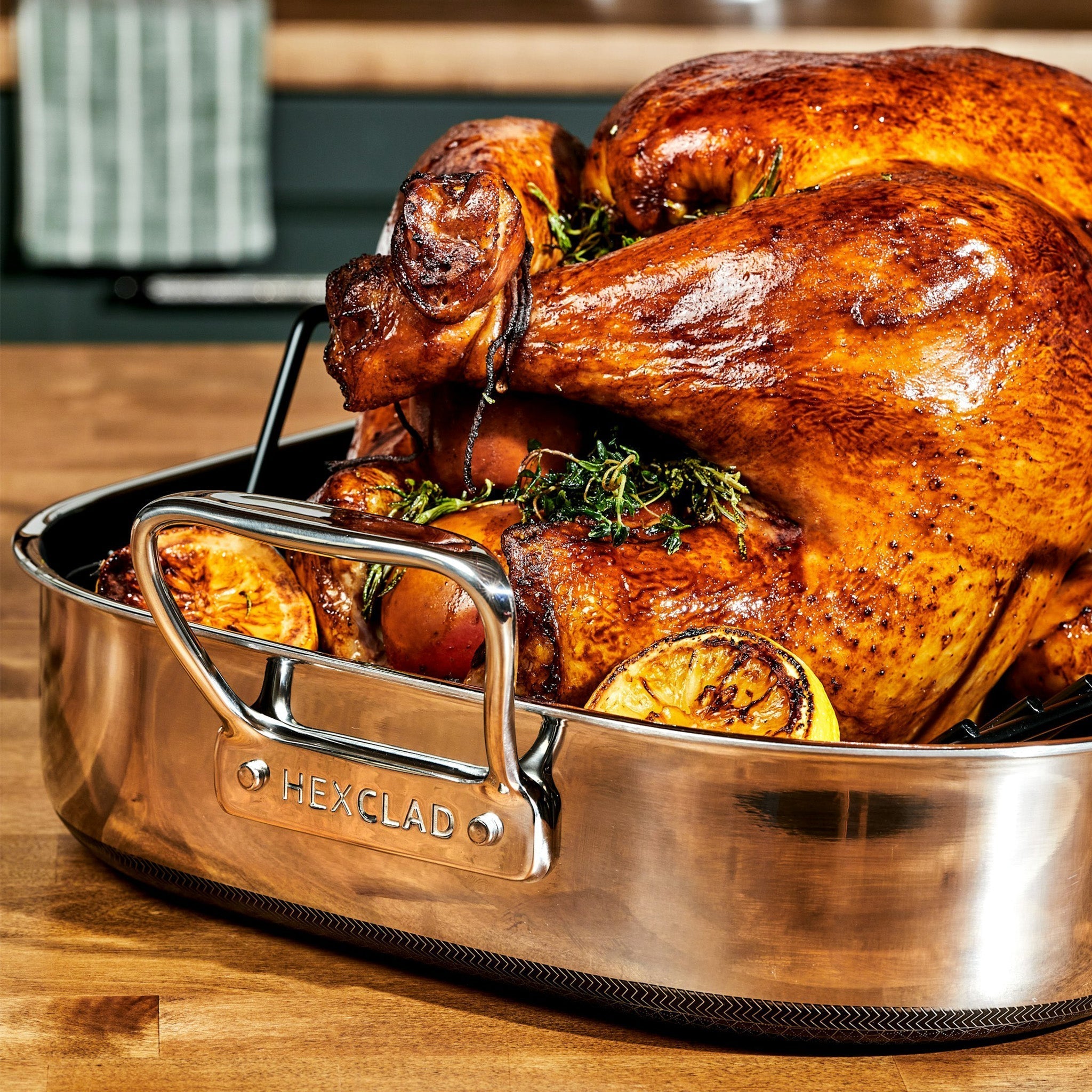 Hybrid Roasting Pan with Rack • HexClad