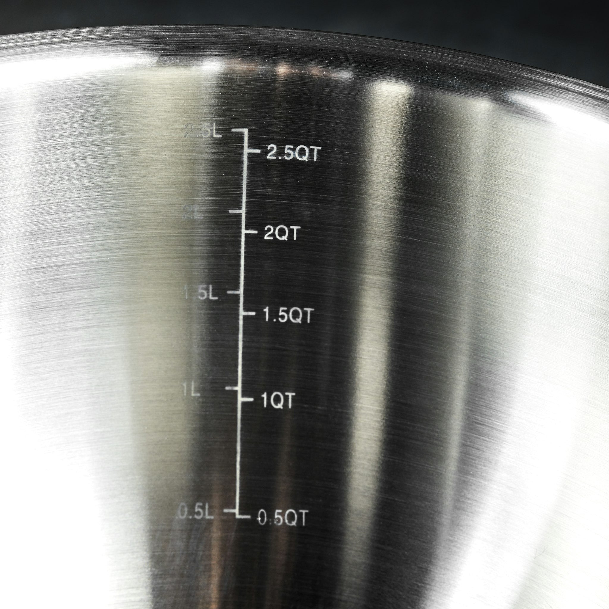 Stainless Mixing Bowl Set with Vacuum Seal Lids, 6-pc • HexClad