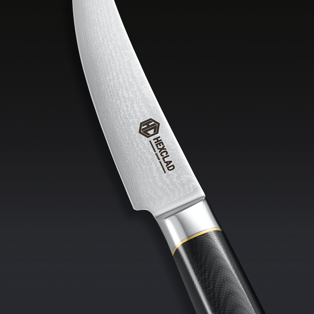 Master Series Damascus Steel Steak Knife Set, 4-pc • HexClad