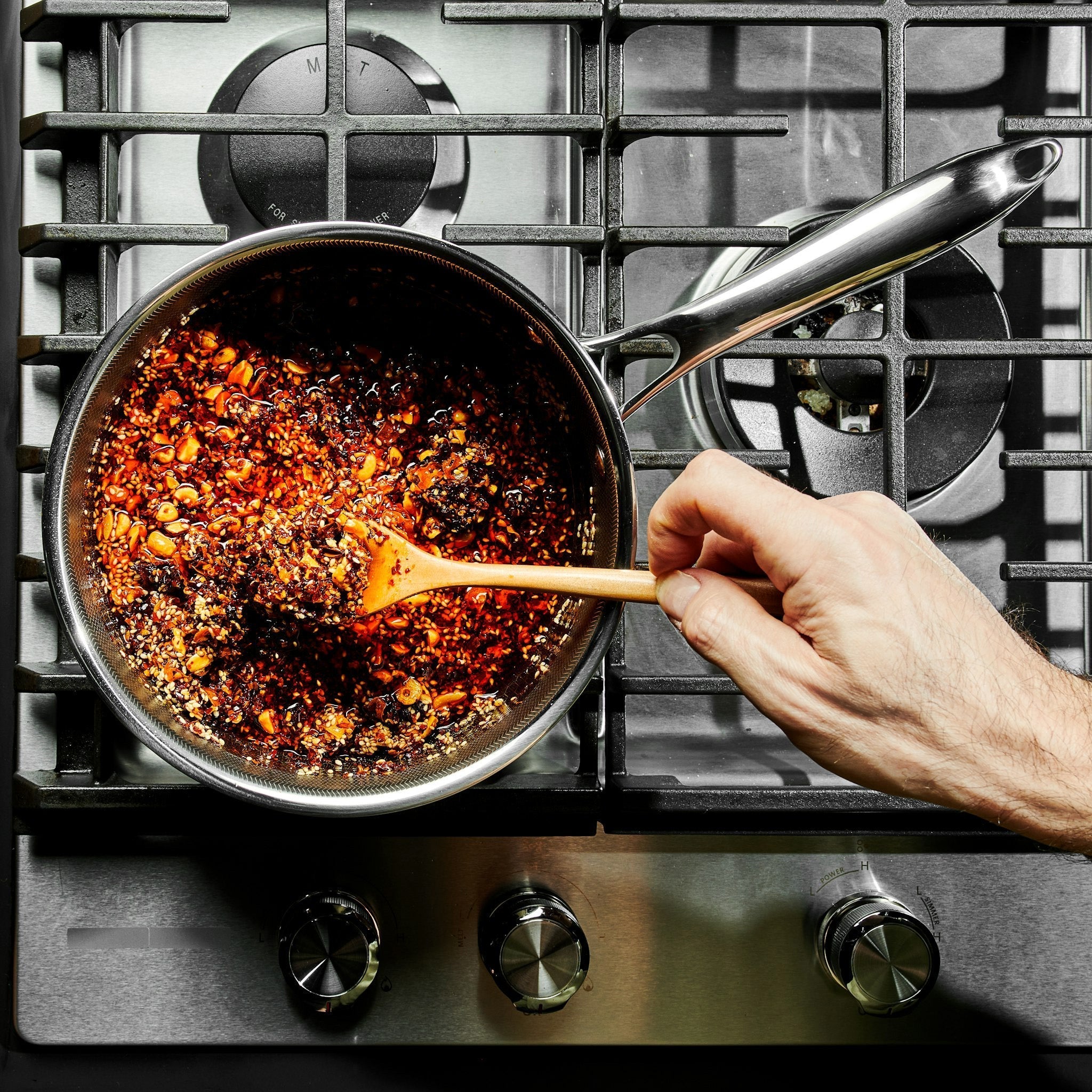 Hybrid Saucepan With Lid, 3-Qt • HexClad