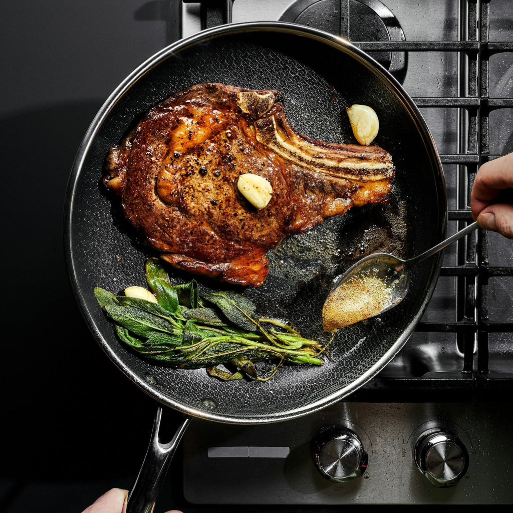 Hybrid Fry Pan Set with Lids, 6pc • HexClad