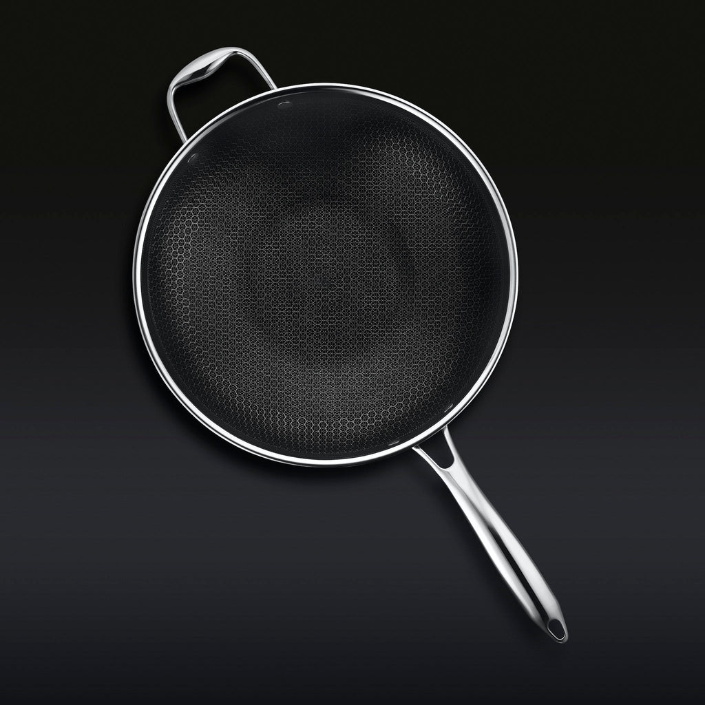 12" Hybrid Wok with Lid • HexClad