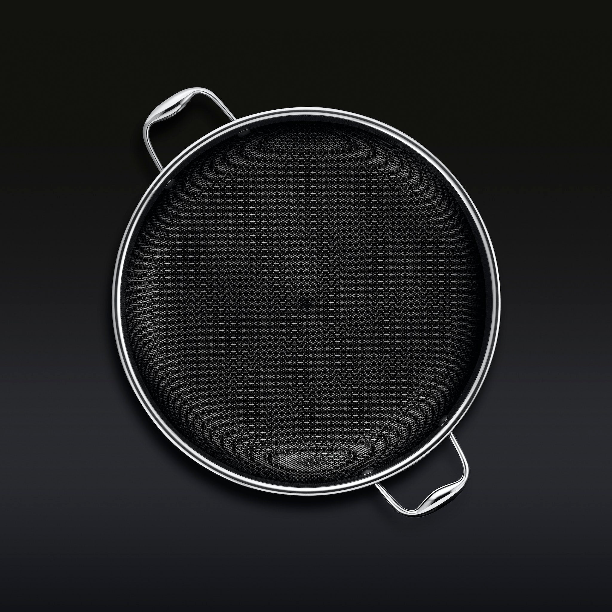 Hybrid Fry Pan with Lid, 14" • HexClad
