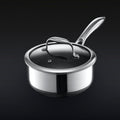 Hybrid Saucepan With Lid, 2-Qt • HexClad