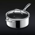 Hybrid Saucepan with Lid, 5-Qt • HexClad