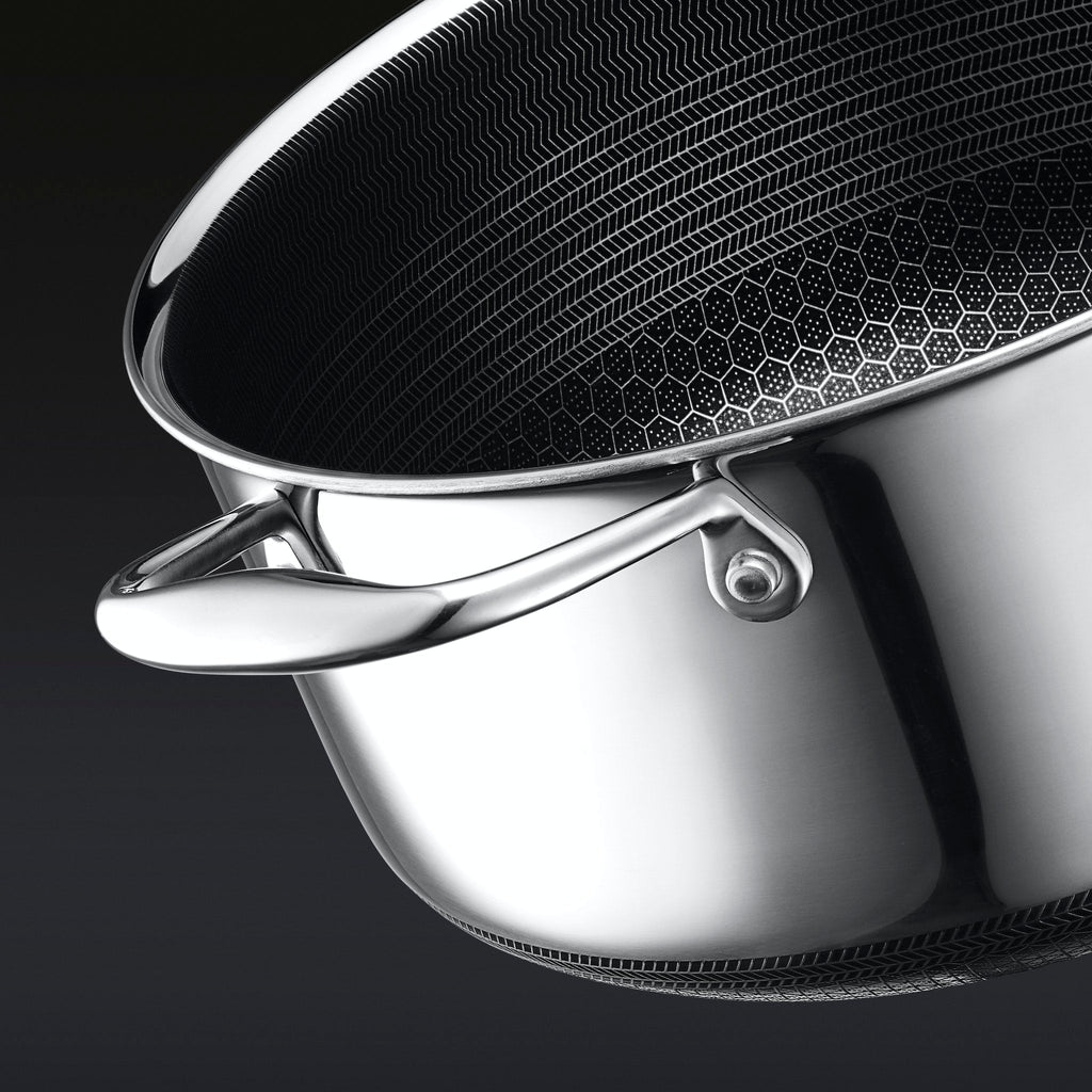 Hybrid Saucepan with Lid, 5-Qt • HexClad